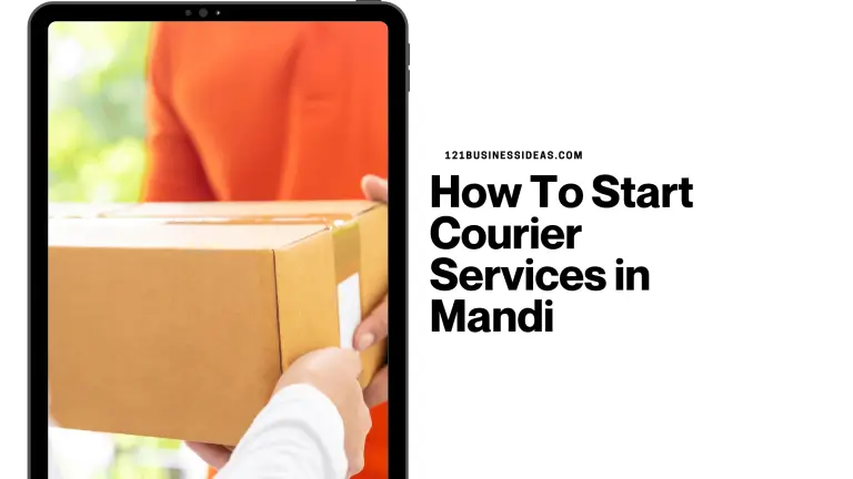 How To Start Courier Services in Mandi